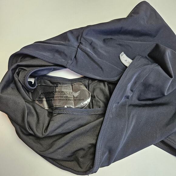 NEW Holipick‎ High Waist Bikini Swim Bottoms L Black NWT - Picture 4 of 5